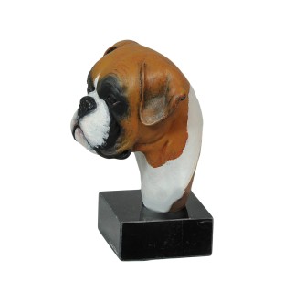 Bokser ręcznie pomalowana statuetka Art-Dog